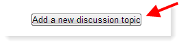 add discussion topic button